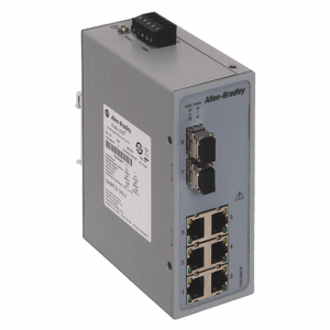 Allen-Bradley 1783-US6T2F Switch Stratix 2000 6RJ45 2Fibra
