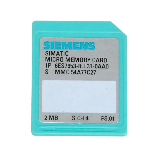 Siemens 6ES7953-8LL31-0AA0 Cartão Memória Micro S7-300 2MB